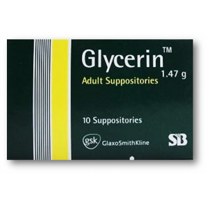GLYCERIN ADULT 1.47 G ( GLYCERIN ) GSK GLAXO 10 SUPPOSITORIES